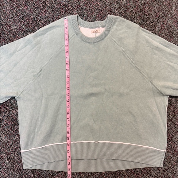 Anthropologie The Oaklyn Cozy Crew-Neck Sweatshirt by Pilcro Size Large - Picture 7 of 11